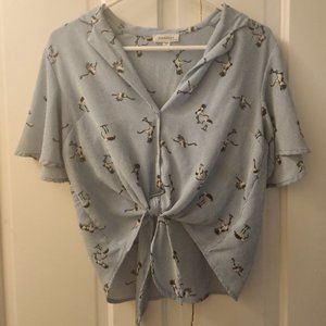 vintage retro blouse
